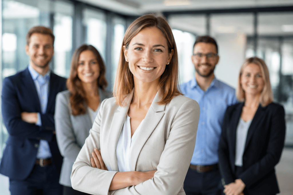 Mitarbeiterteam eines Unternehmens in München